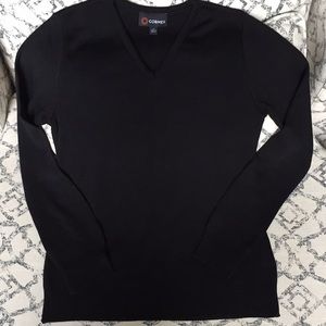 $15⚡️Basic black v-neck sweater